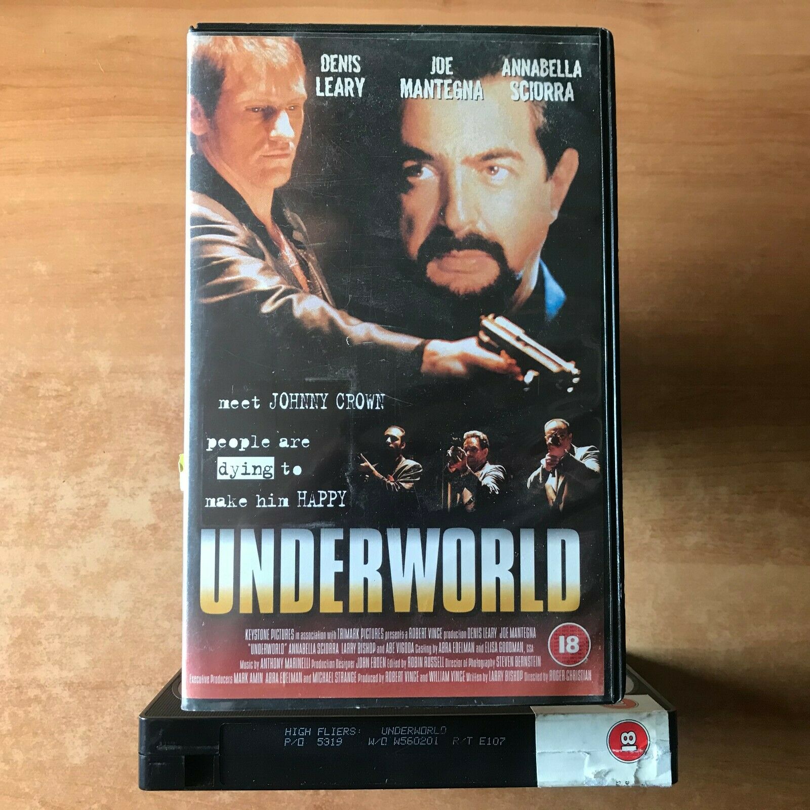 Underworld (1996): Thriller; [Big Box] Rental - Joe Mantegna / Tracy Lords - VHS-