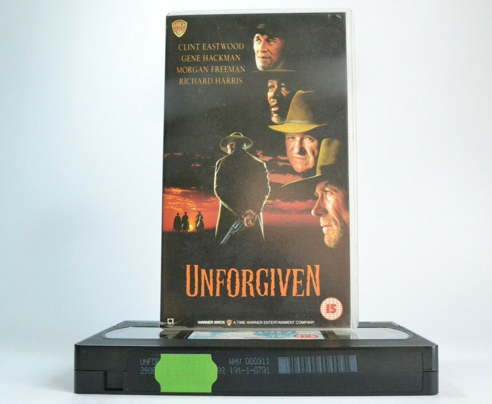 Unforgiven (1992) - Revisionist Western - Clint Eastwood/Gene Hackman - Pal VHS-