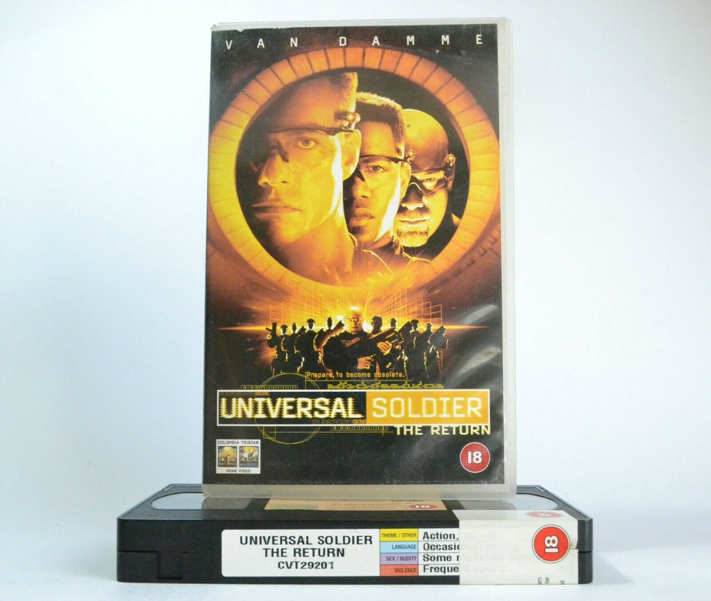 Universal Soldier: The Return (1999) - Sci-Fi/Action - J-C.Van Damme - Pal VHS-