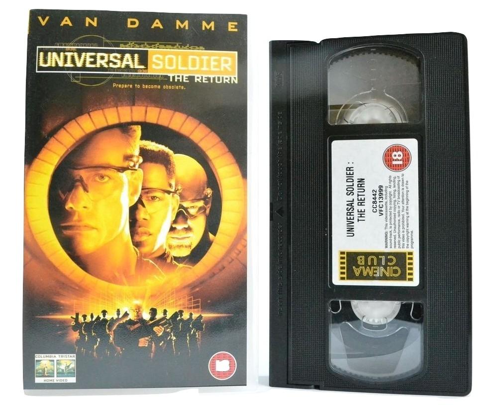 Universal Soldier: The Return - Action - Van Damme - Michael Jai White - VHS-