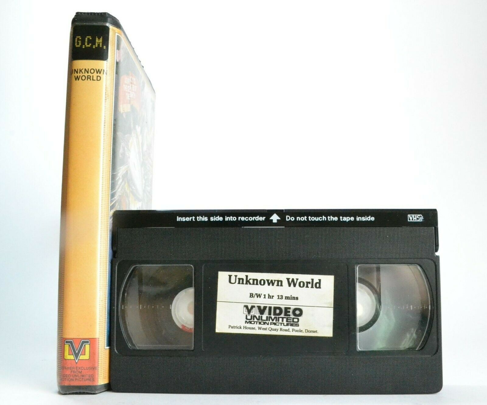 Unknown World: Night Without Stars [Video Unlimited Pre-Cert] 1951 Sci-Fi - VHS-