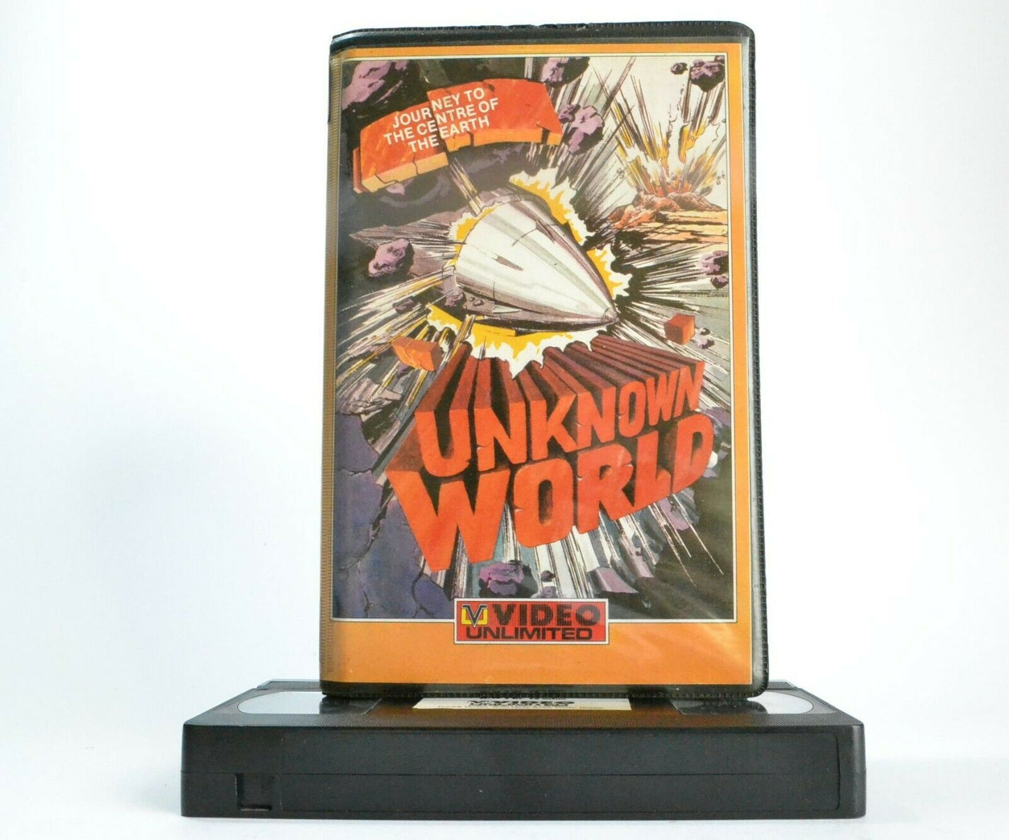 Unknown World: Night Without Stars [Video Unlimited Pre-Cert] 1951 Sci-Fi - VHS-