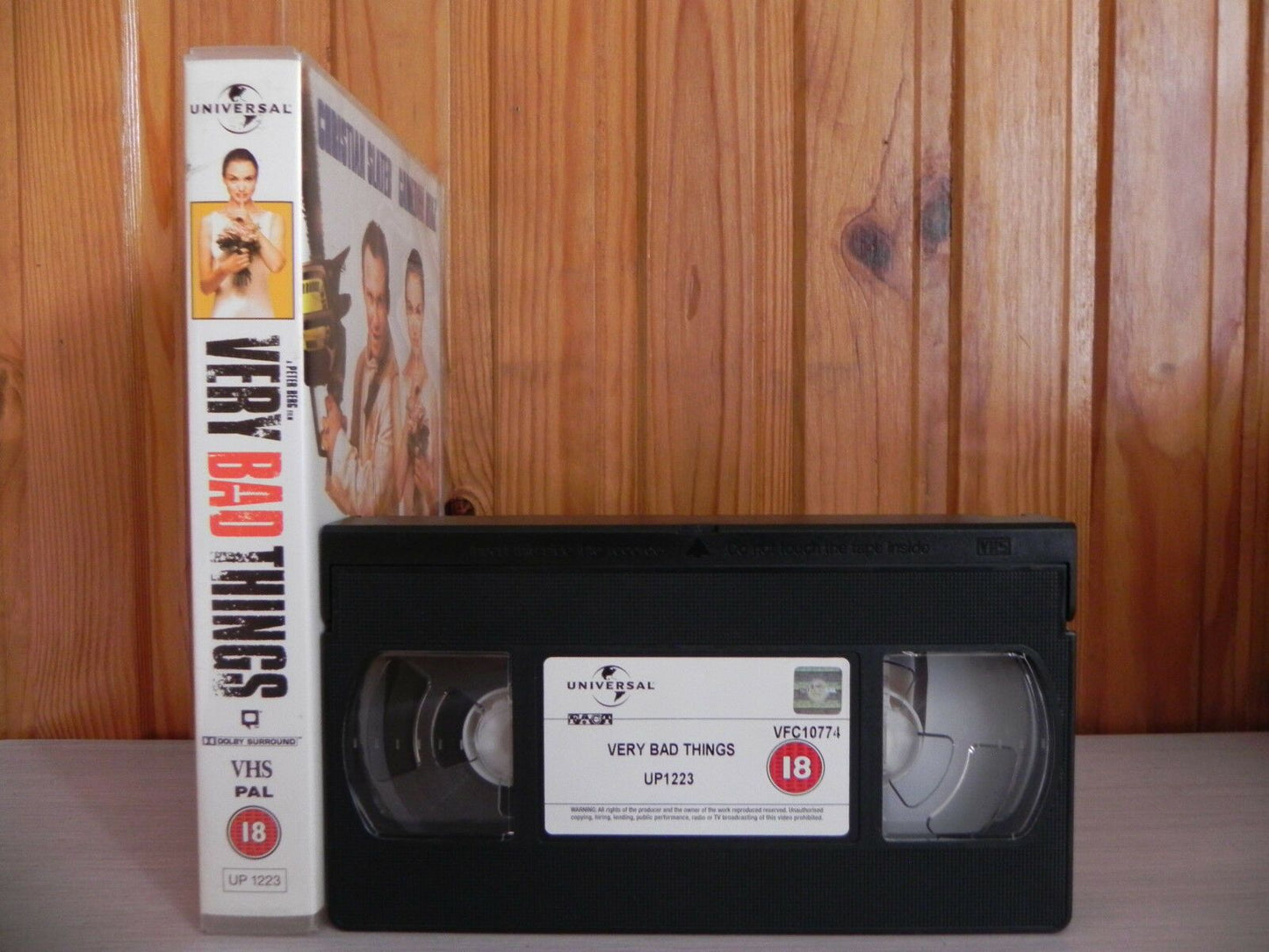 Very Bad Things - Big-Box - Universal - Action Ex-Rental - Diaz/Slater - PAL VHS-