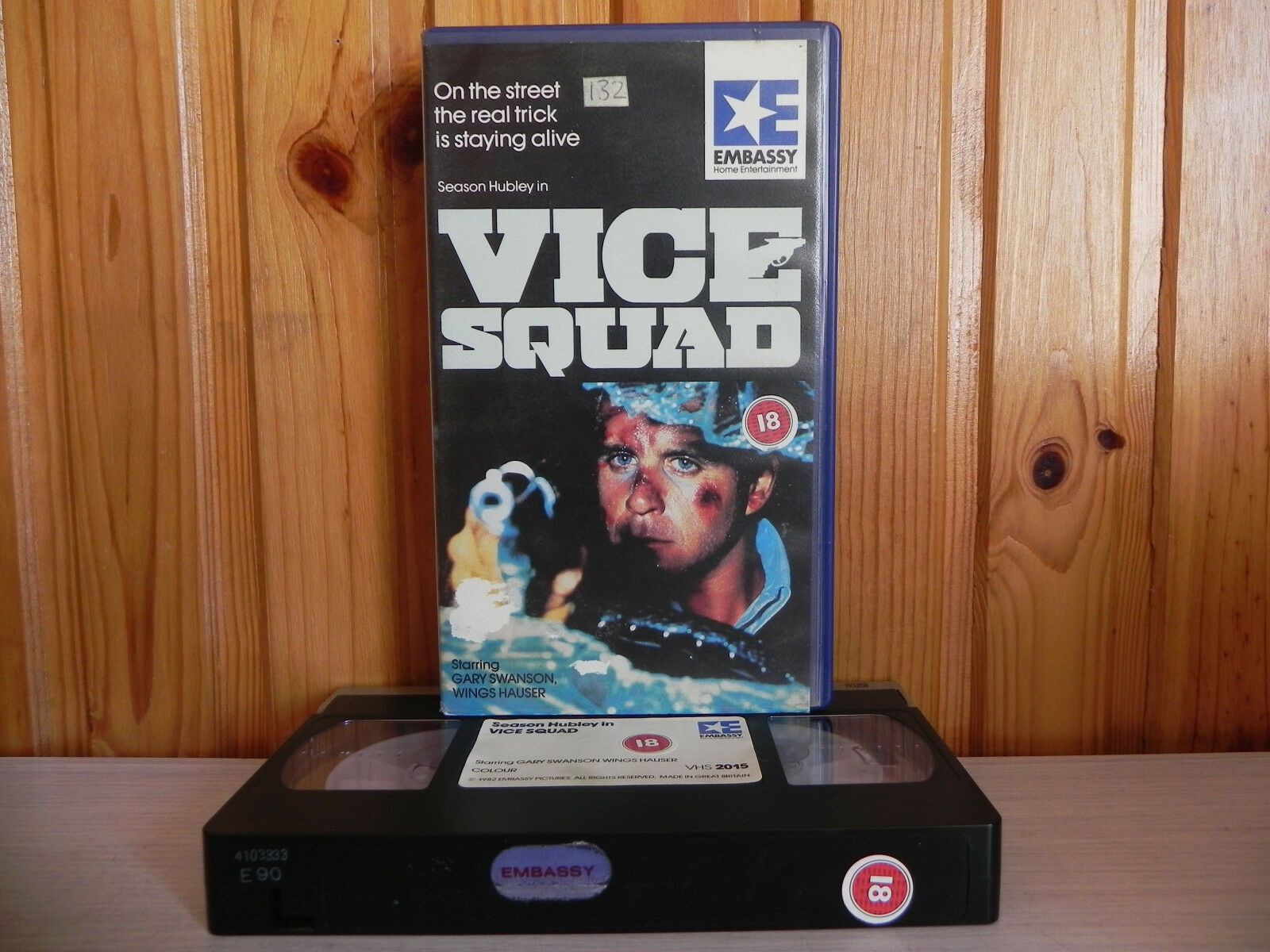 Vice Squad - Brutal Exploitation - Embassy - Ex Rental - Big Box - Pre Cert VHS-