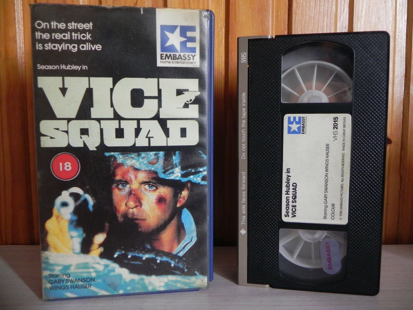 Vice Squad - Brutal Exploitation - Embassy - Ex Rental - Big Box - Pre Cert VHS-