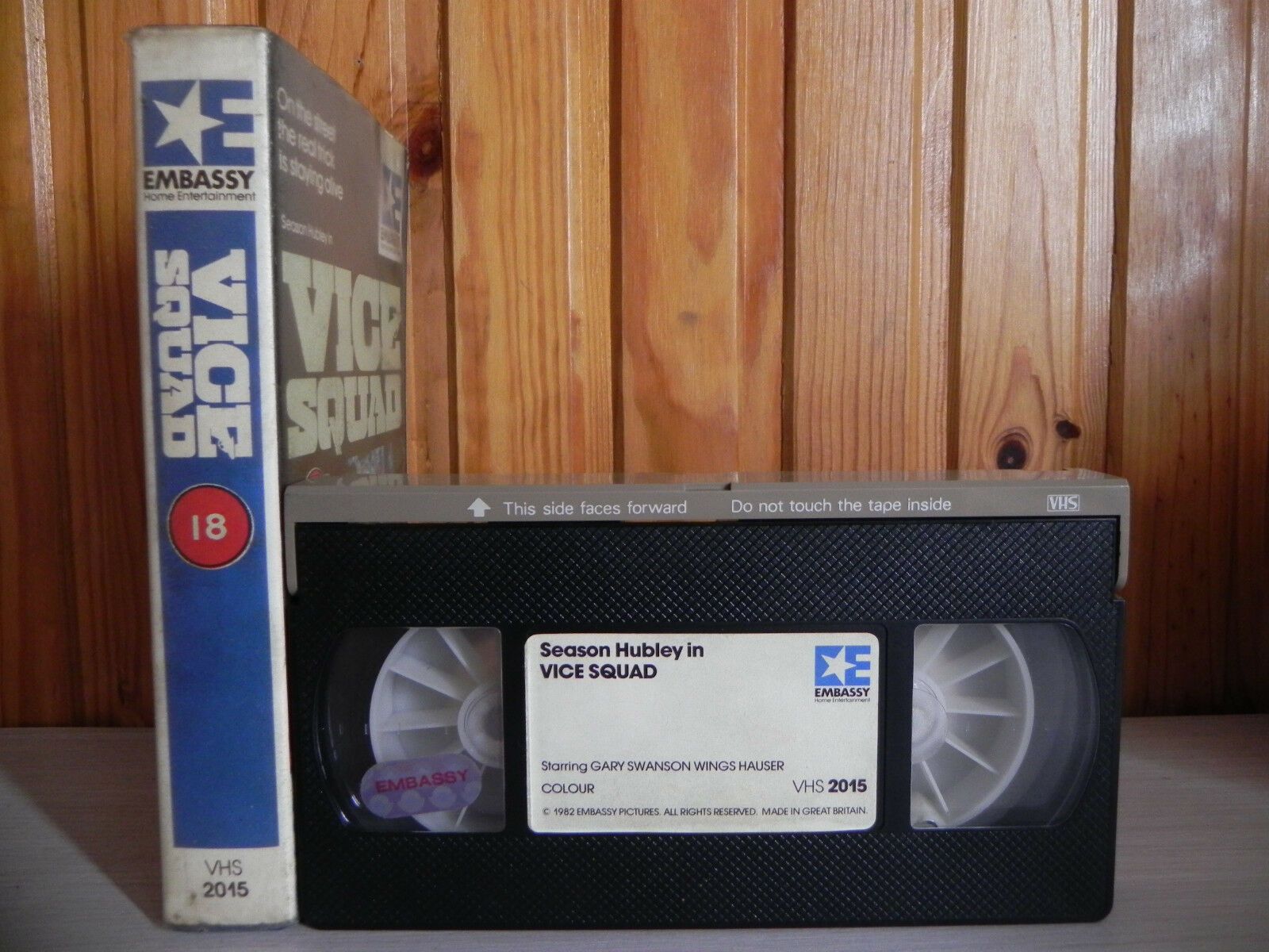 Vice Squad - Brutal Exploitation - Embassy - Ex Rental - Big Box - Pre Cert VHS-