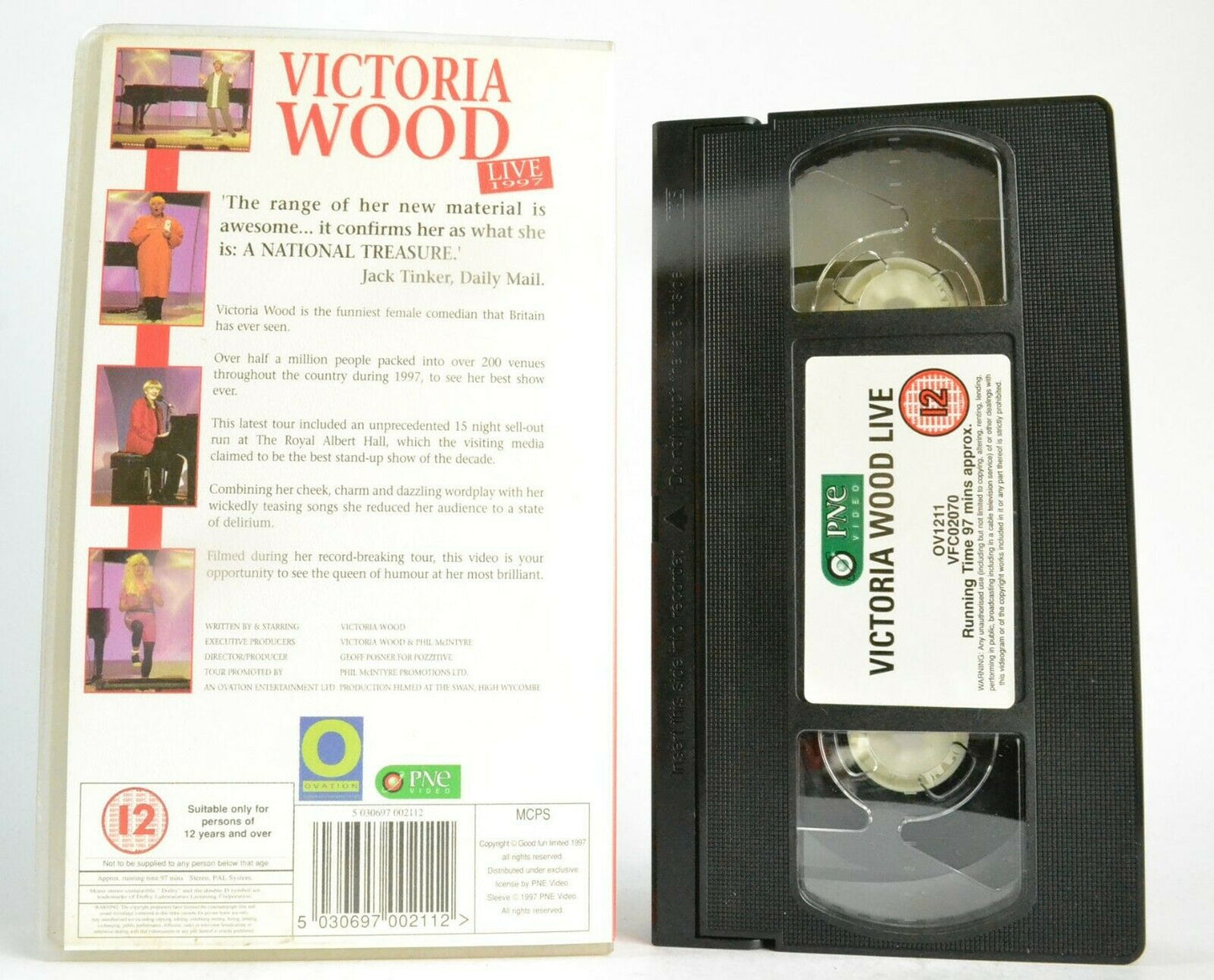 Victoria Wood: Live 1997 -{Royal Albert Hall}- Stand-Up - Comedy Show - Pal VHS-