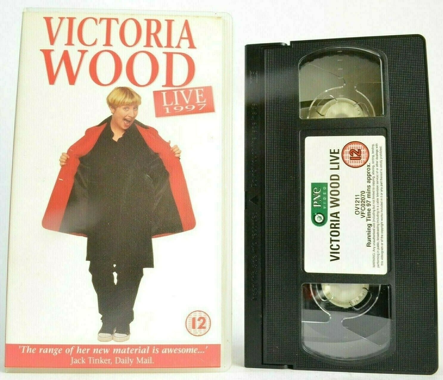 Victoria Wood: Live 1997 -{Royal Albert Hall}- Stand-Up - Comedy Show - Pal VHS-