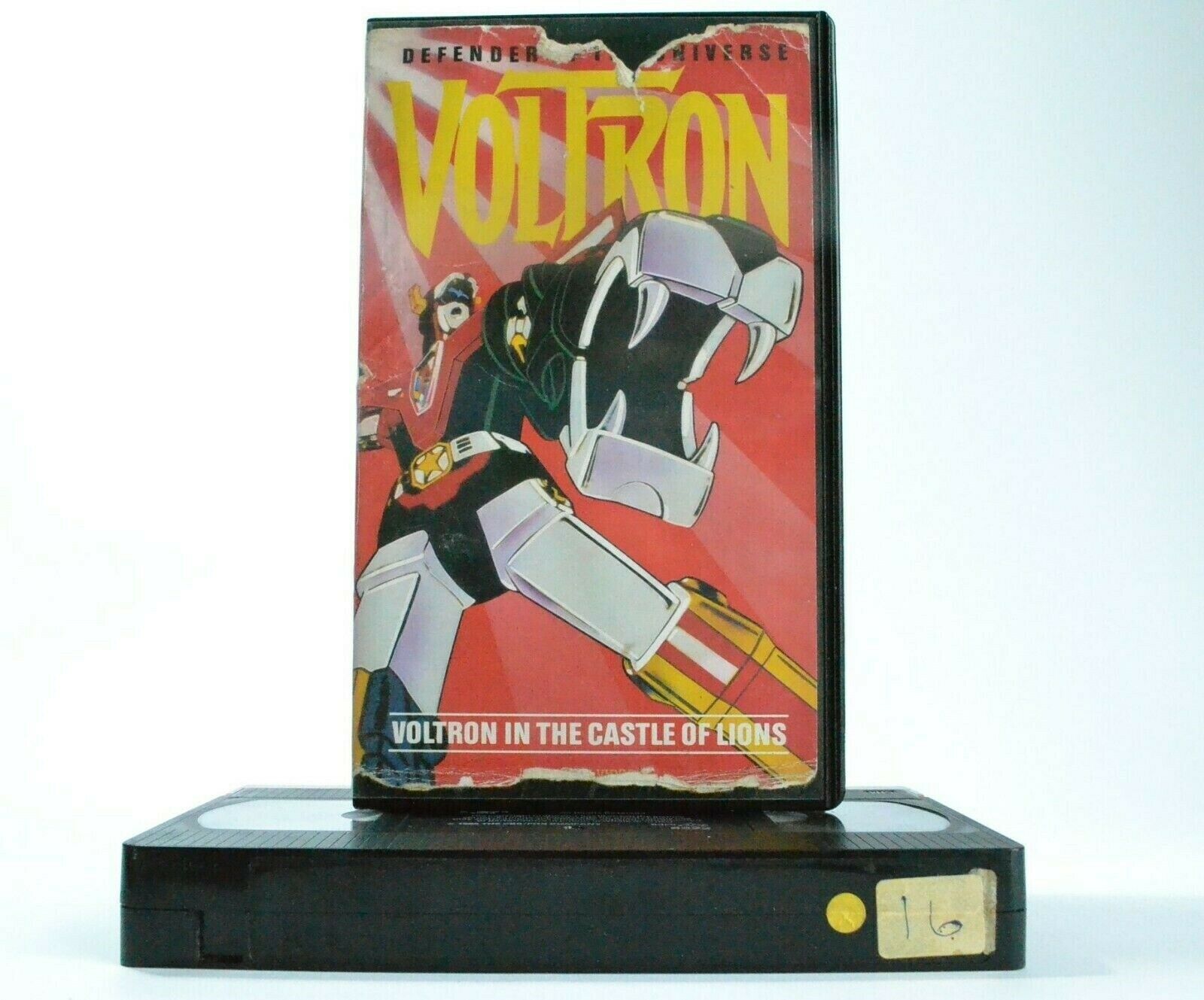 Voltron: In The Castle Of Lions: (1985) CBS/FOX - Animated Action - Kids - VHS-