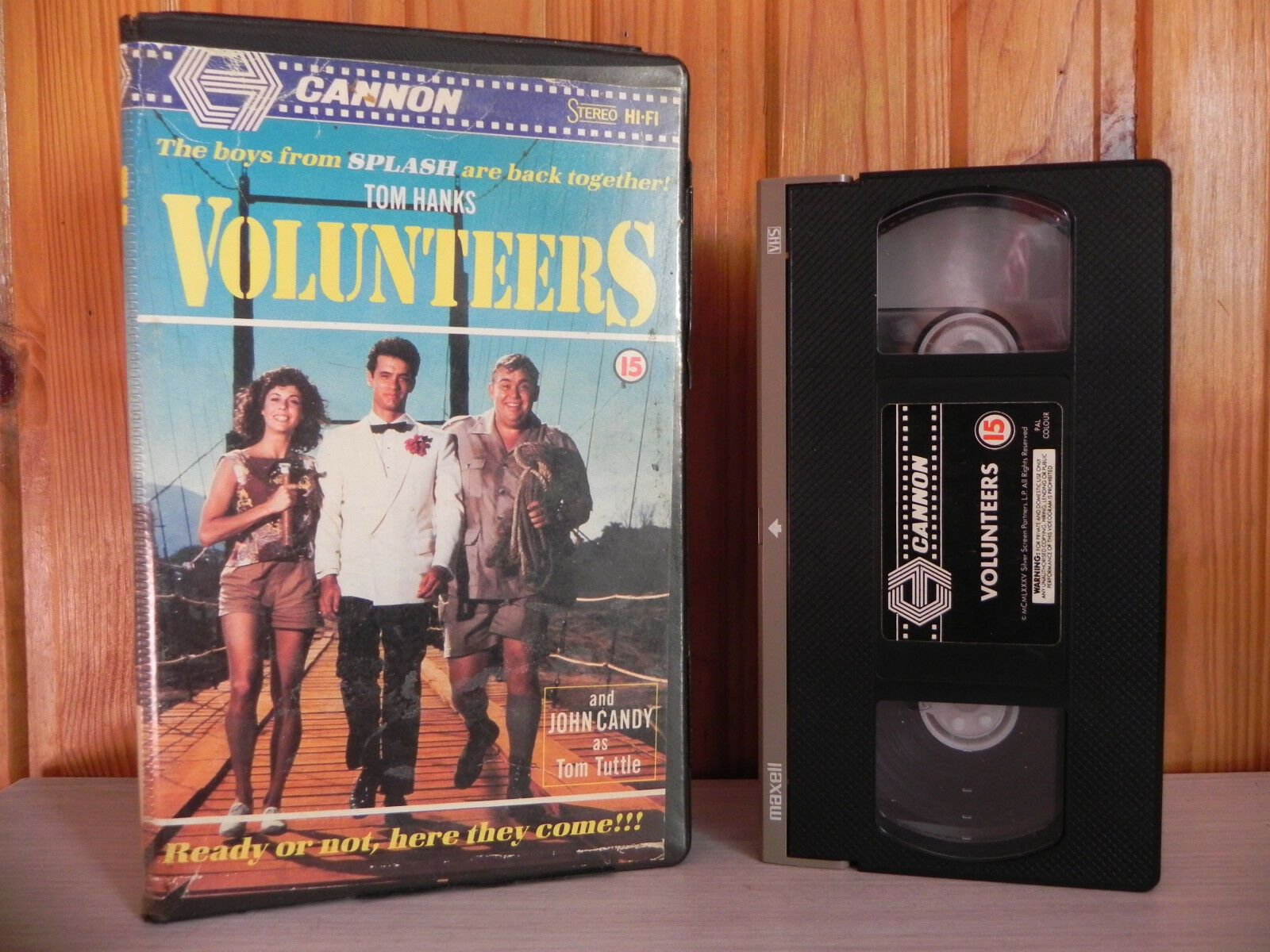 Volunteers - Candy - Hanks - Big Box Comedy - Cannon Pre-Cert - Pal Video - VHS-