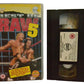 WWF: Best Of Raw 5 - Brian Adams - World Wrestling Federation Home Video - Wrestling - PAL - VHS-