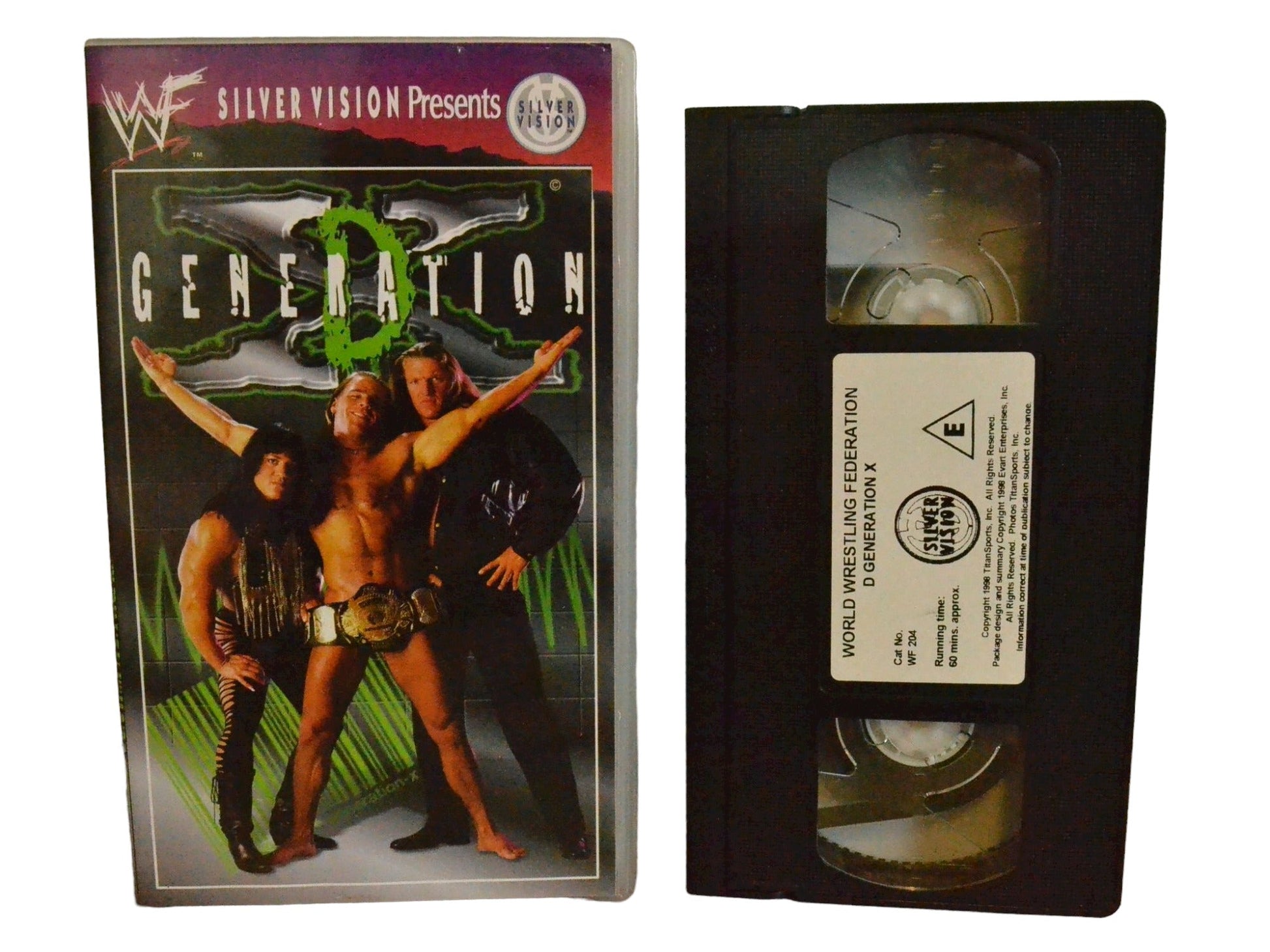 WWF: D Generation X - Paul Levesque - World Wrestling Federation Home Video - Wrestling - PAL - VHS-