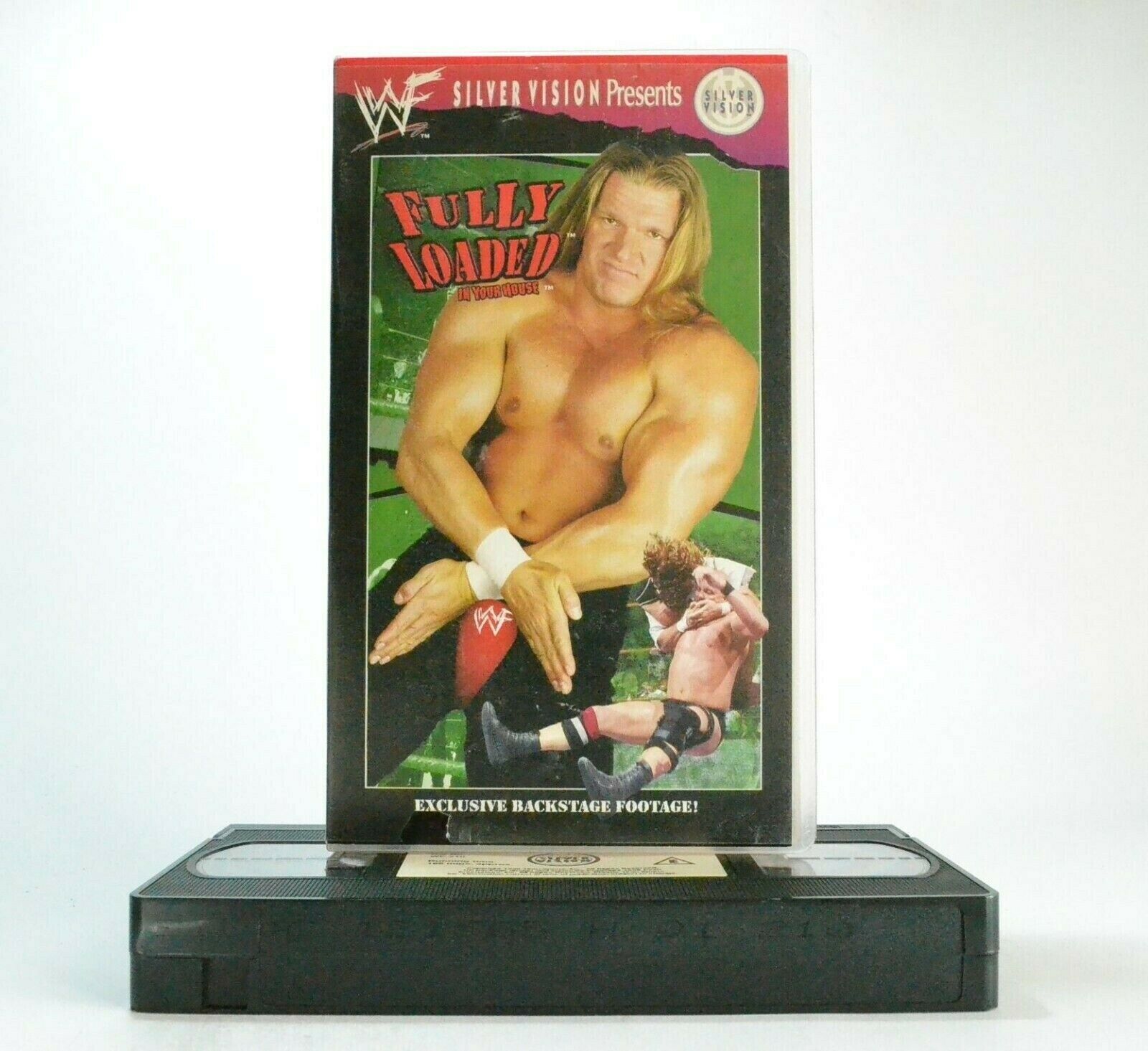 WWF Fully Loaded: In Your House - Wrestling - Exclusive Backstage Footage - VHS-