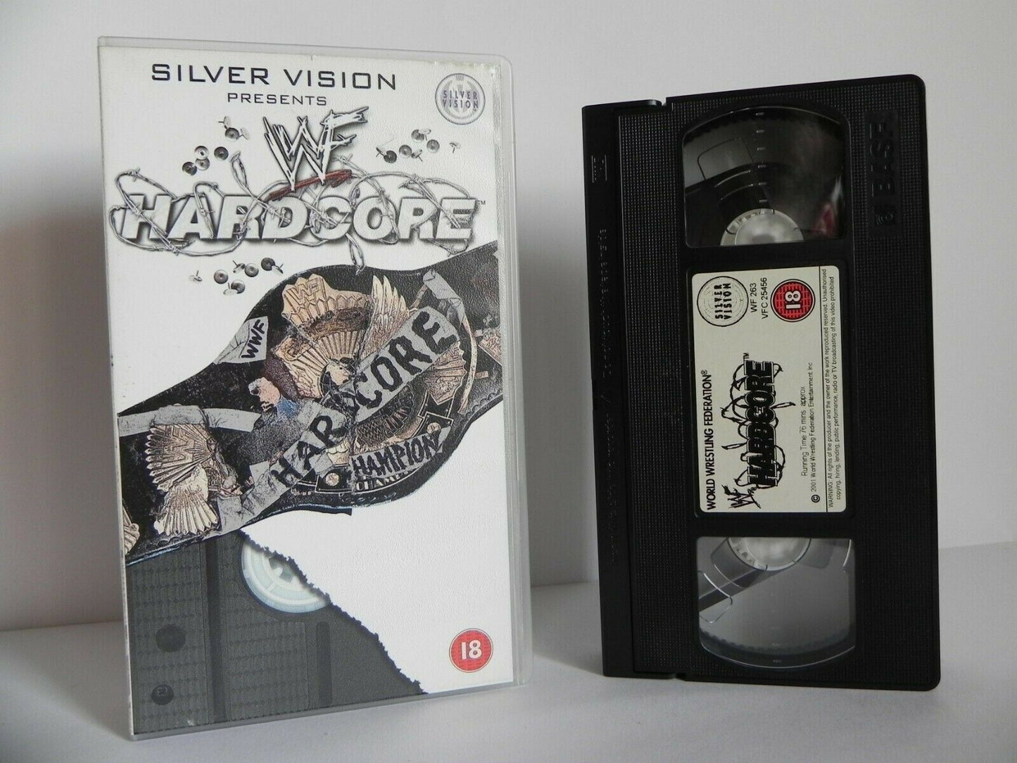 WWF Hardcore: Wrestling - Extreme Sport - Brutality - Anything Goes - Pal VHS-