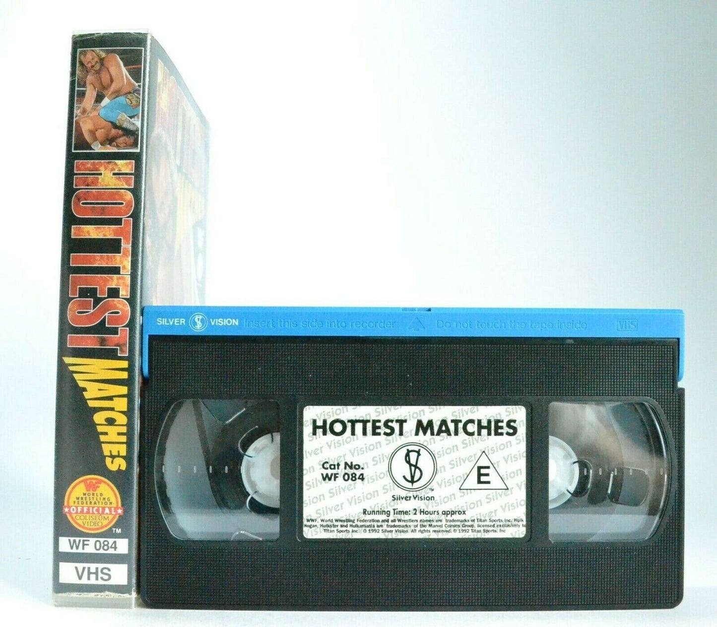 WWF Hottest Matches - Wrestling - Superstars Workouts - Sizzling Action - VHS-