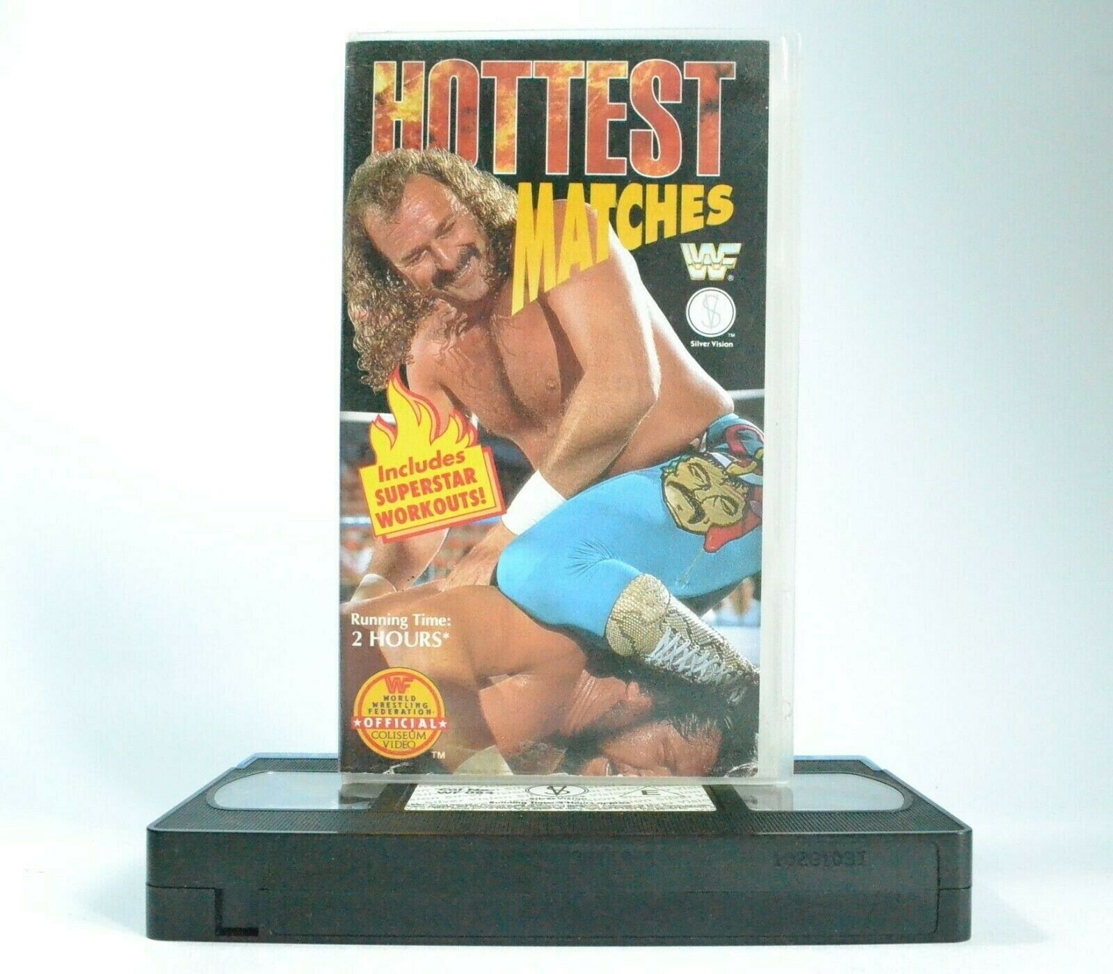 WWF Hottest Matches - Wrestling - Superstars Workouts - Sizzling Action - VHS-