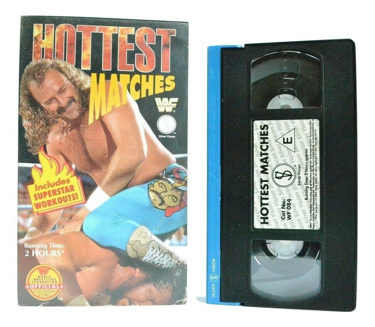 WWF Hottest Matches - Wrestling - Superstars Workouts - Sizzling Action - VHS-