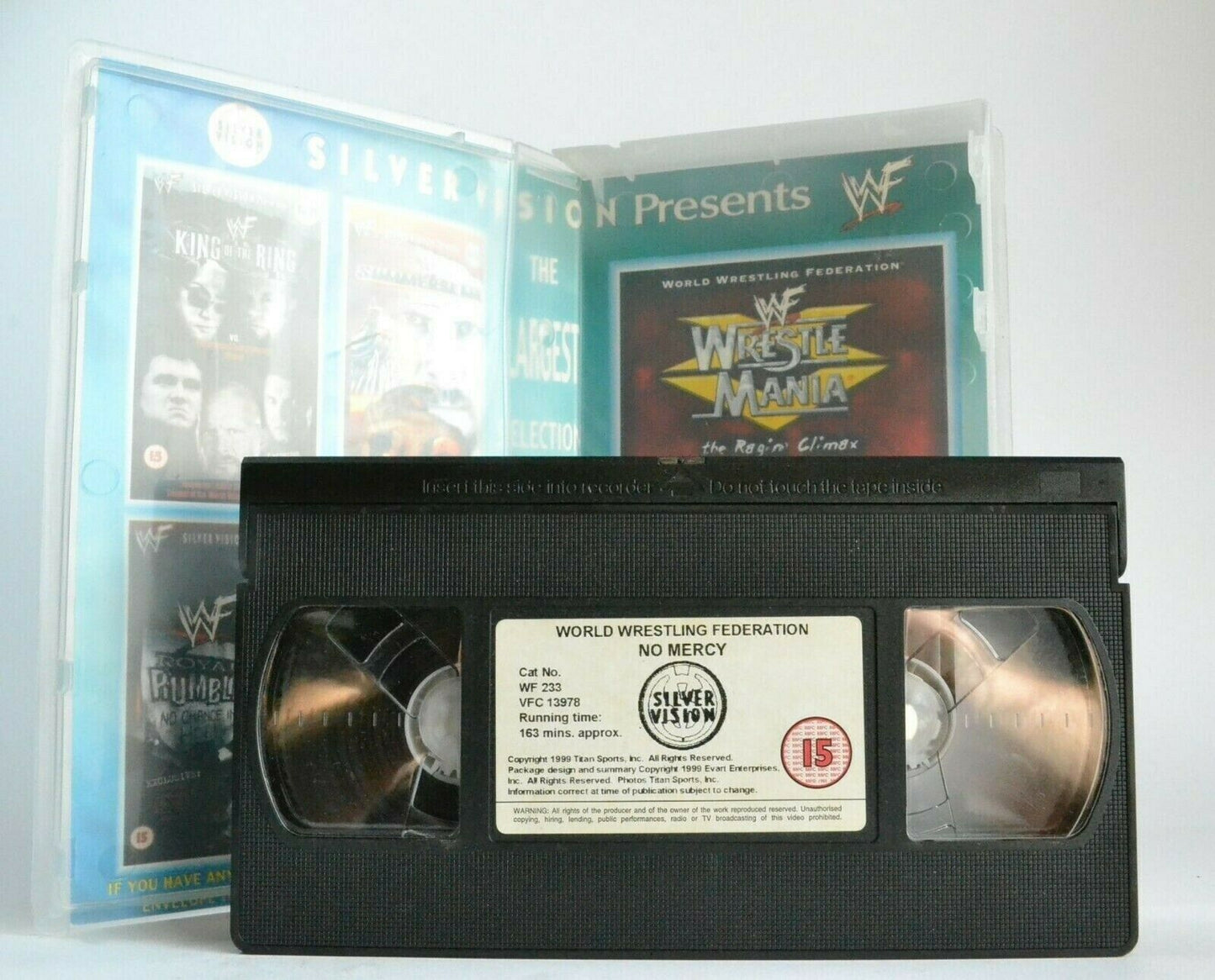 WWF No Mercy - Cleveland/Ohio (1999) - Wrestling - The Rock - Mankind - Pal VHS-