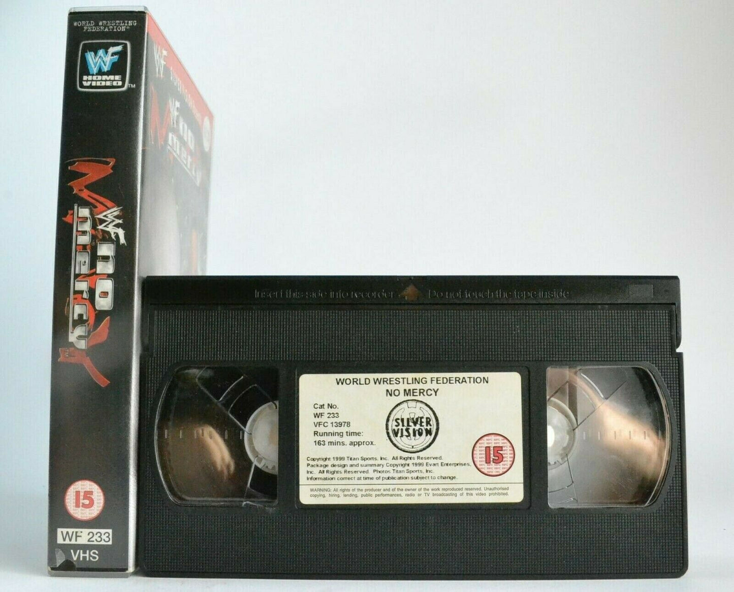 WWF No Mercy - Cleveland/Ohio (1999) - Wrestling - The Rock - Mankind - Pal VHS-