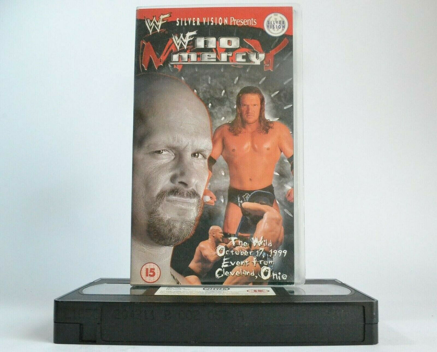 WWF No Mercy - Cleveland/Ohio (1999) - Wrestling - The Rock - Mankind - Pal VHS-