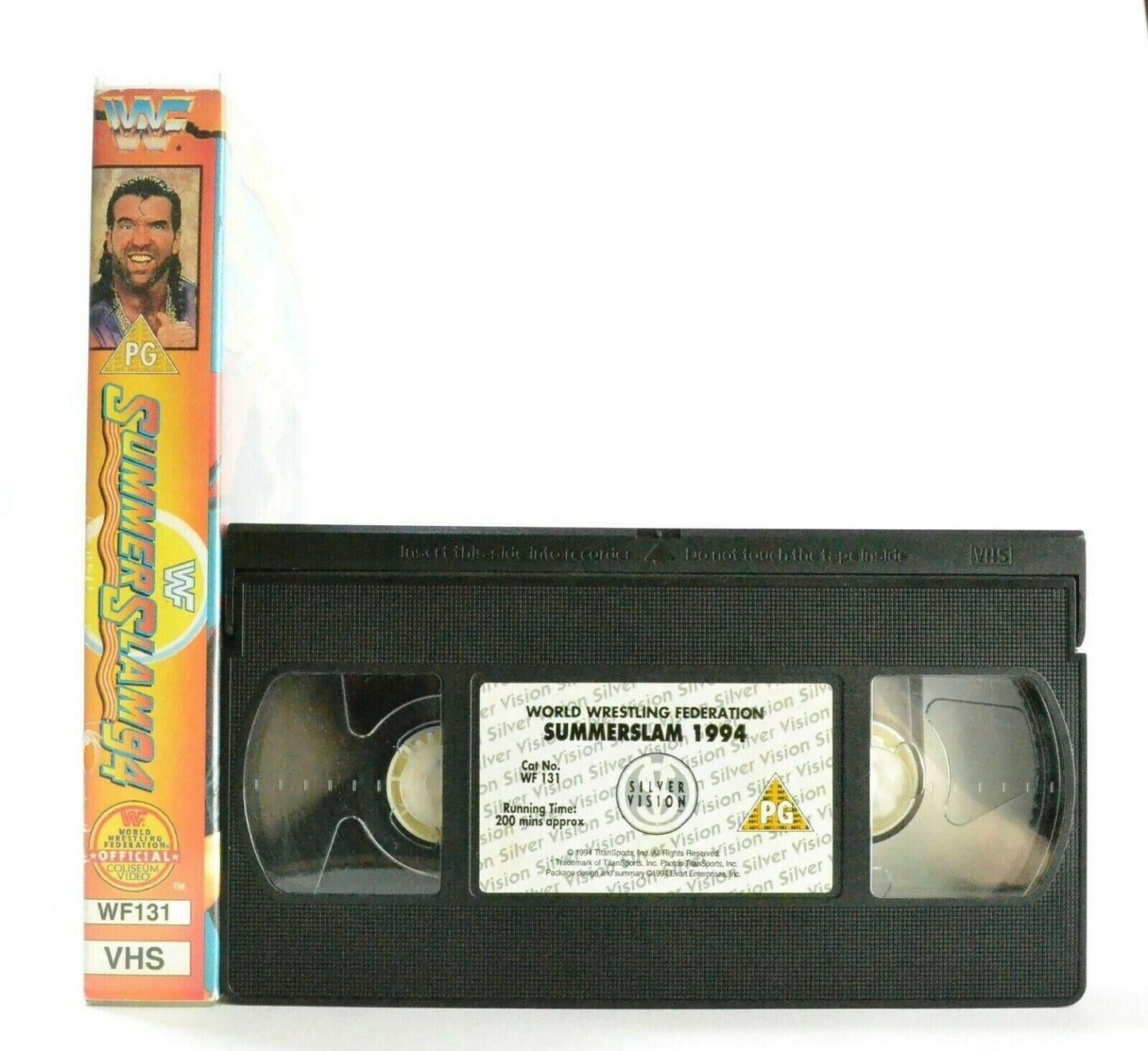 WWF Over The Edge: In Your House - Wrestling - Action Extravaganza - Pal VHS-