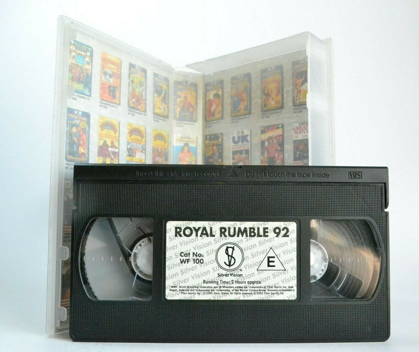 WWF Royal Rumble 1992: Wrestling - Hulk Hogan - Macho Man - British Buldog - VHS-