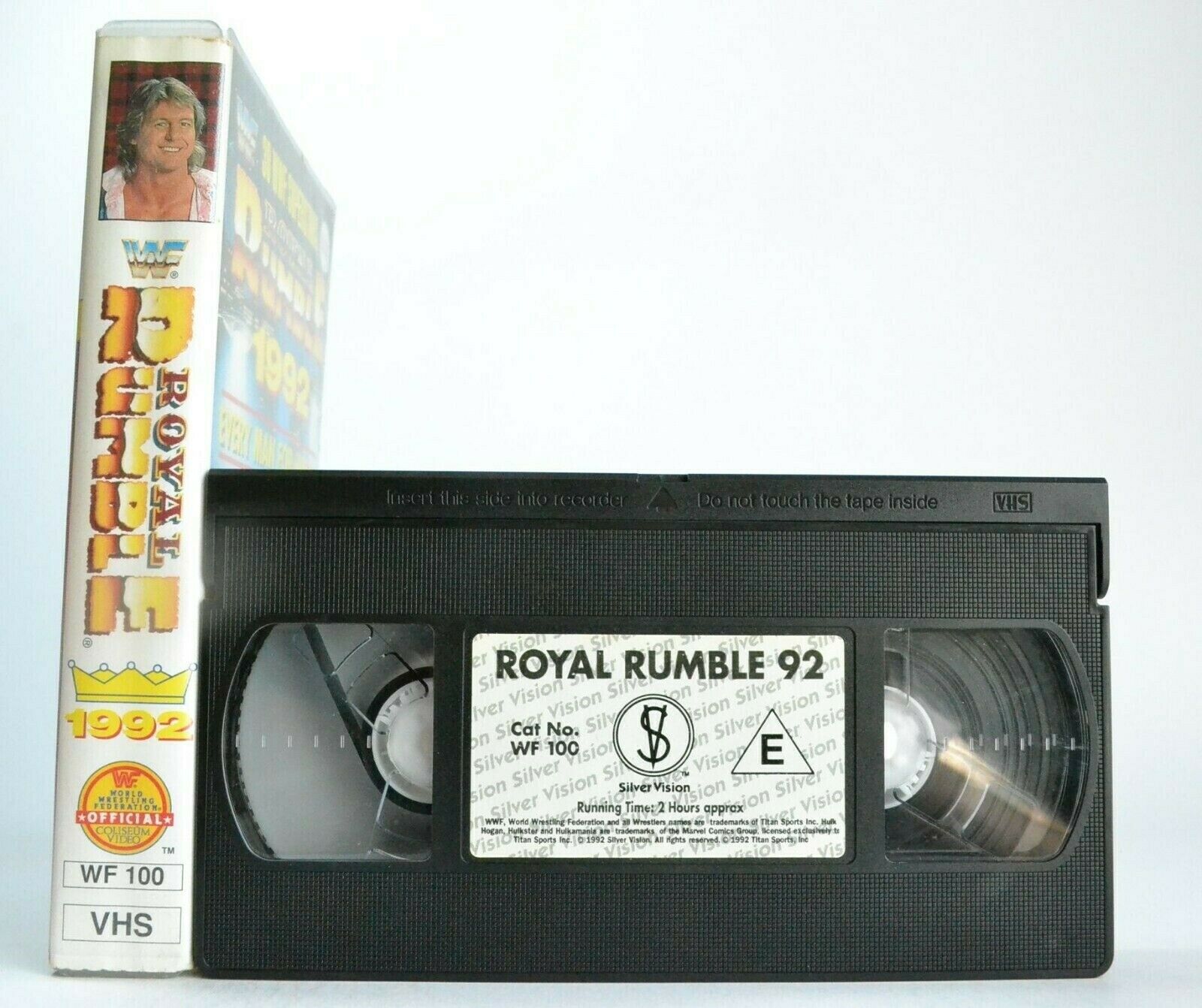 WWF Royal Rumble 1992: Wrestling - Hulk Hogan - Macho Man - British Buldog - VHS-