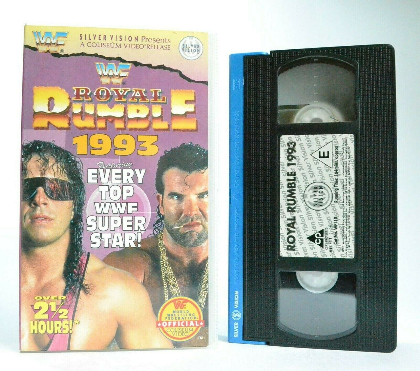 WWF Royal Rumble 1993 - Wrestling - Action - Macho Man - Repo Man - Pal VHS-