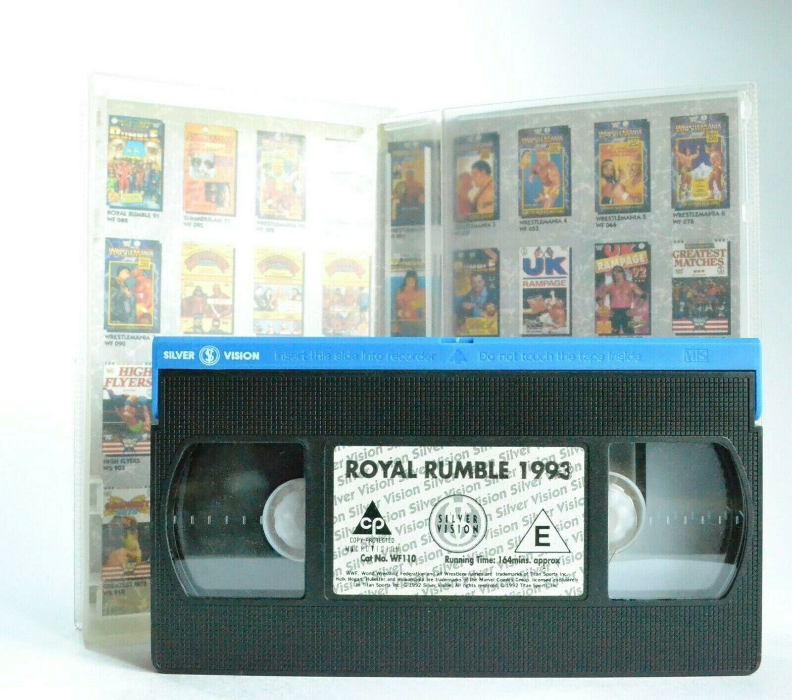 WWF Royal Rumble 1993 - Wrestling - Action - Macho Man - Repo Man - Pal VHS-