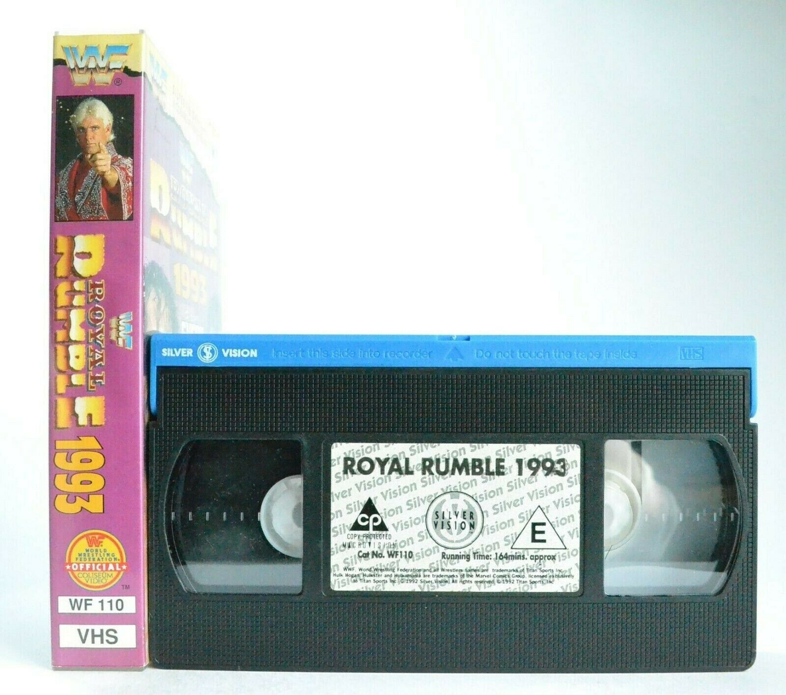 WWF Royal Rumble 1993 - Wrestling - Action - Macho Man - Repo Man - Pal VHS-