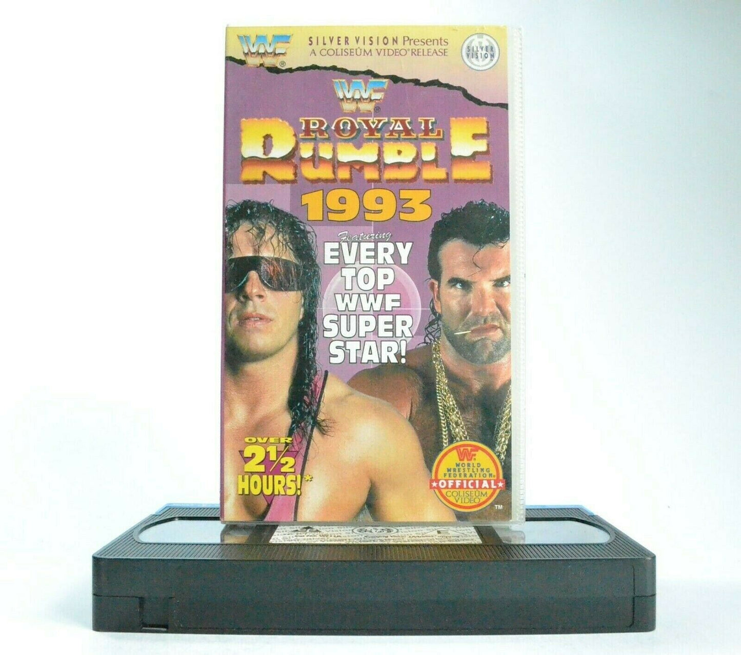 WWF Royal Rumble 1993 - Wrestling - Action - Macho Man - Repo Man - Pal VHS-