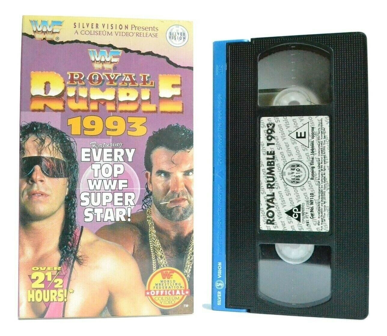 WWF Royal Rumble 1993 - Wrestling - Action - Macho Man - Repo Man - Pal VHS-