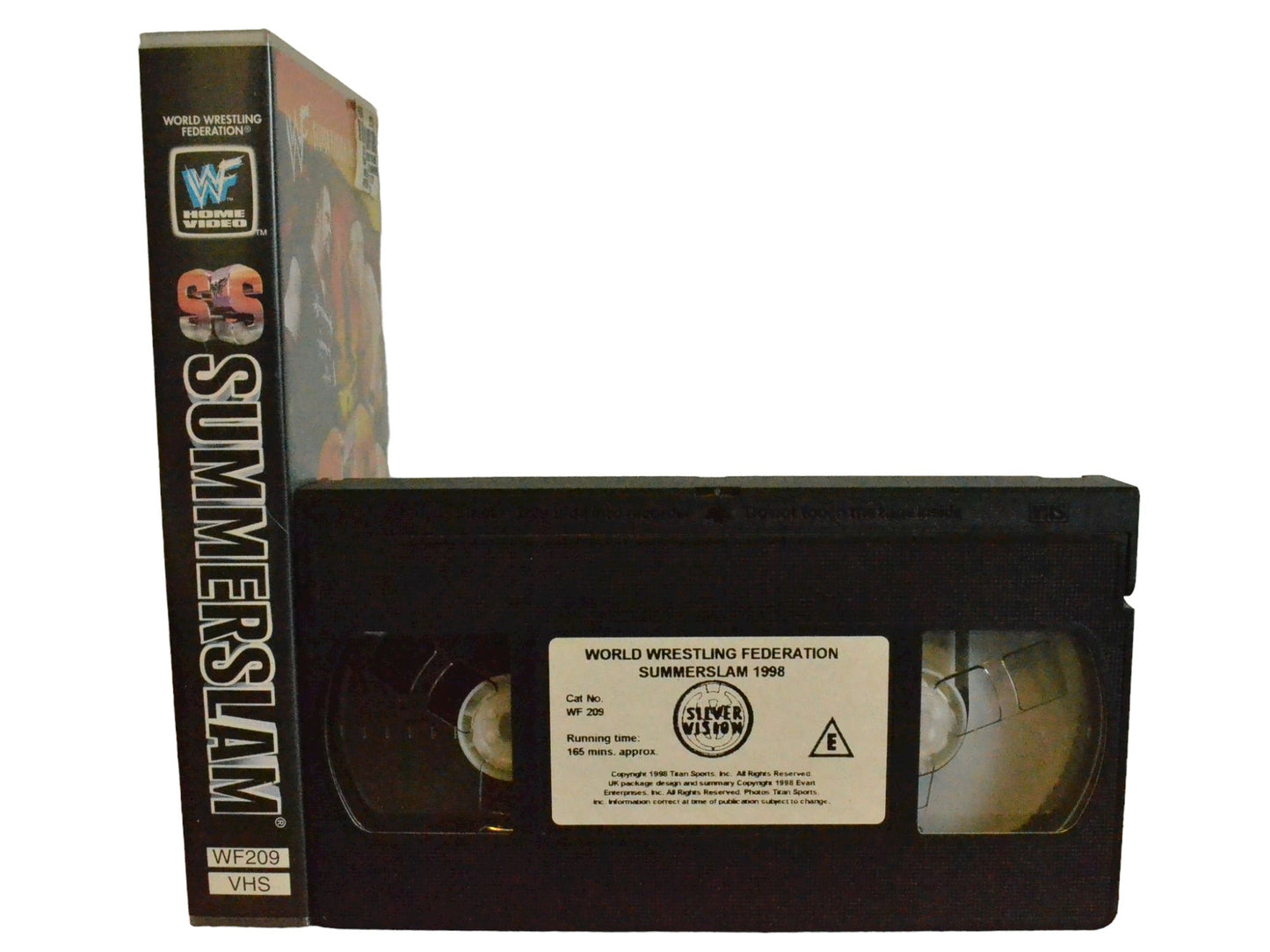 WWF: Summer Slam 1998 - Steve Austin - World Wrestling Federation Home Video - Wrestling - PAL - VHS-