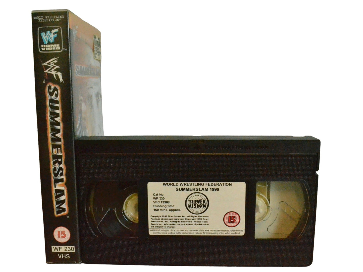 WWF: Summer Slam 1999 - Steve Austin - World Wrestling Federation Home Video - Wrestling - PAL - VHS-