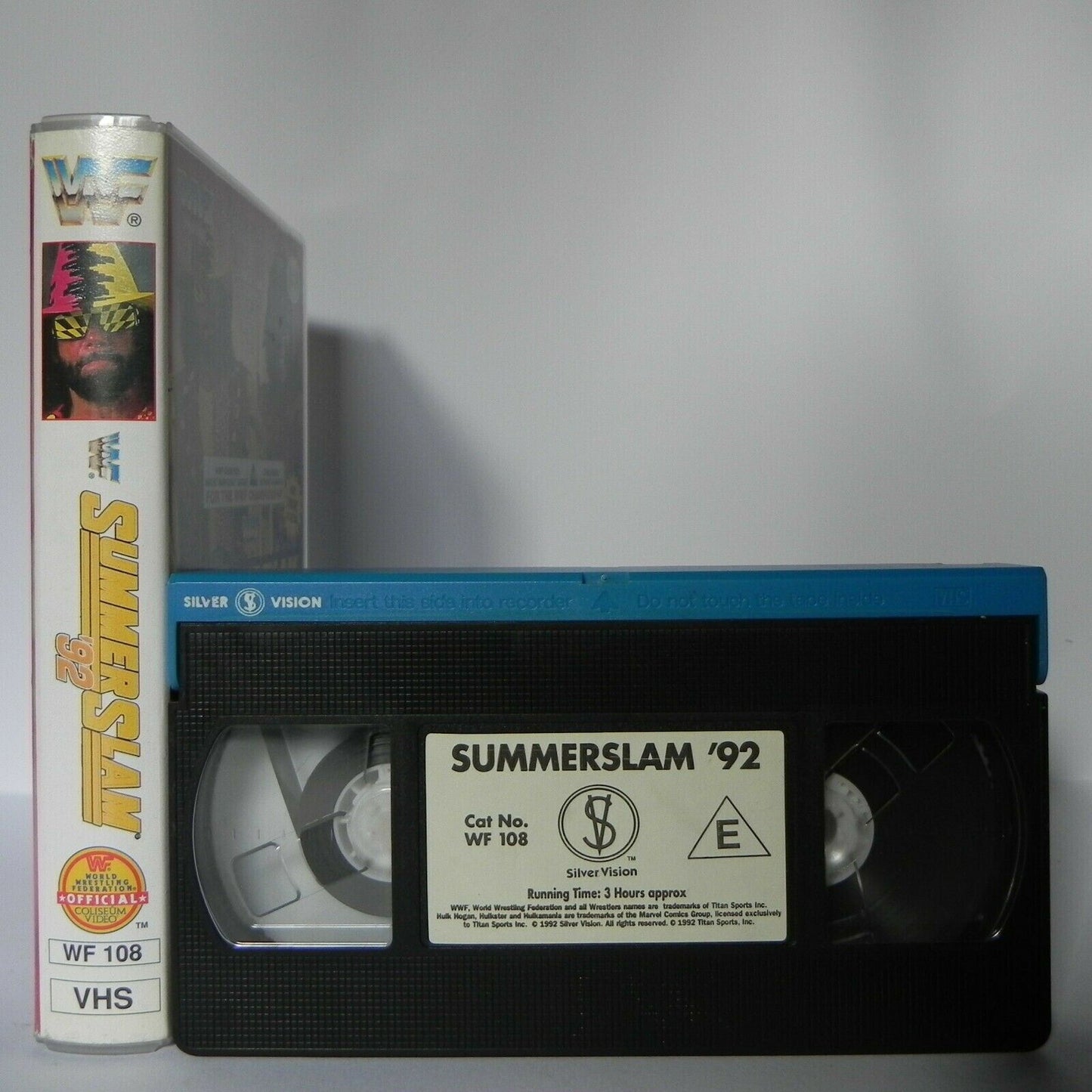 WWF Summer Slam '92 - Wrestling - Complete Event - Eleven Matches - Action - VHS-