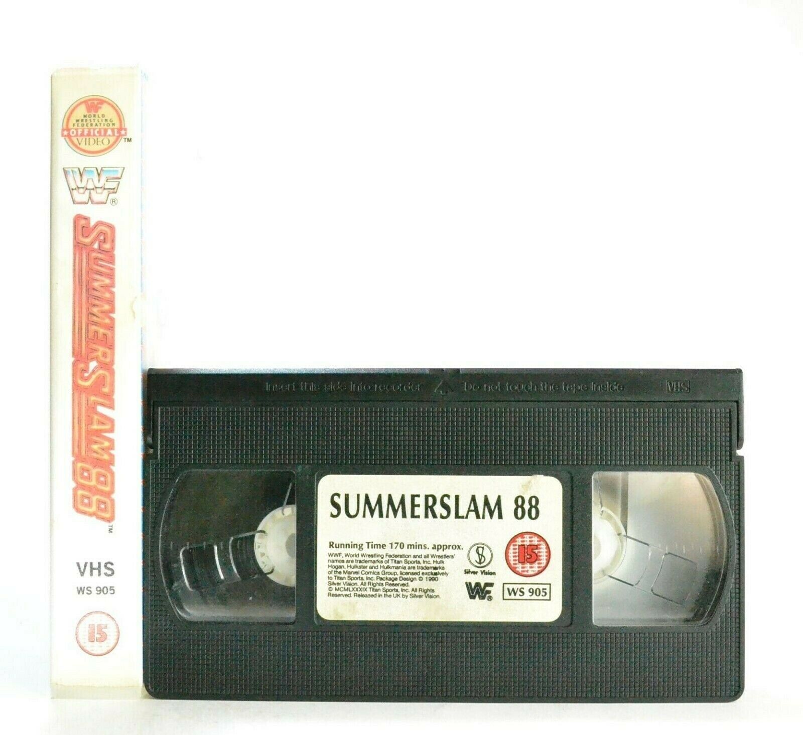 WWF SummerSlam'88 - Wrestling - 3 Hours Of Action - Hulk Hogan/Macho Man - VHS-