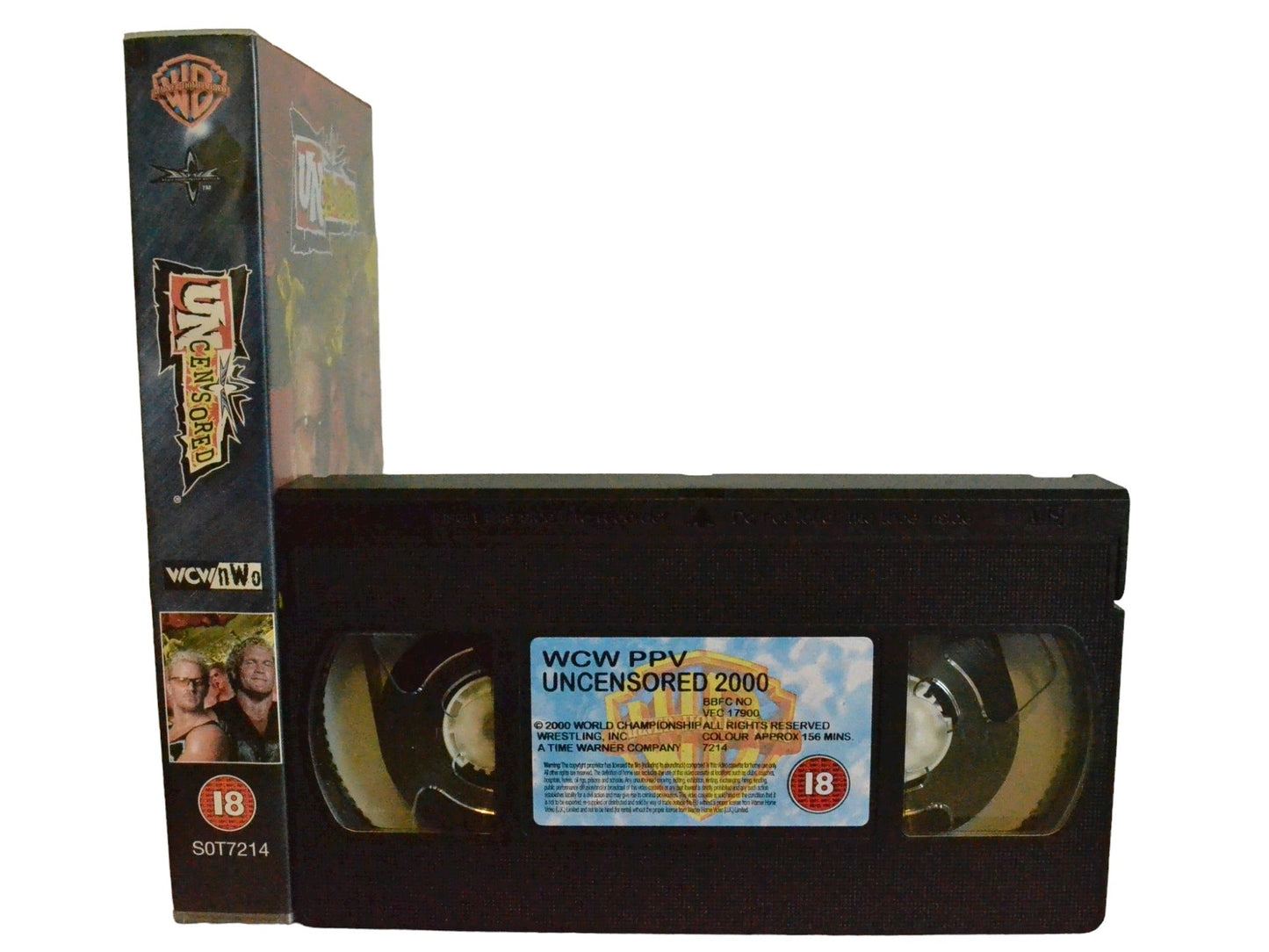 WWF: Uncensored 2000 - Bam Bam Bigelow - World Wrestling Federation Home Video - Wrestling - PAL - VHS-