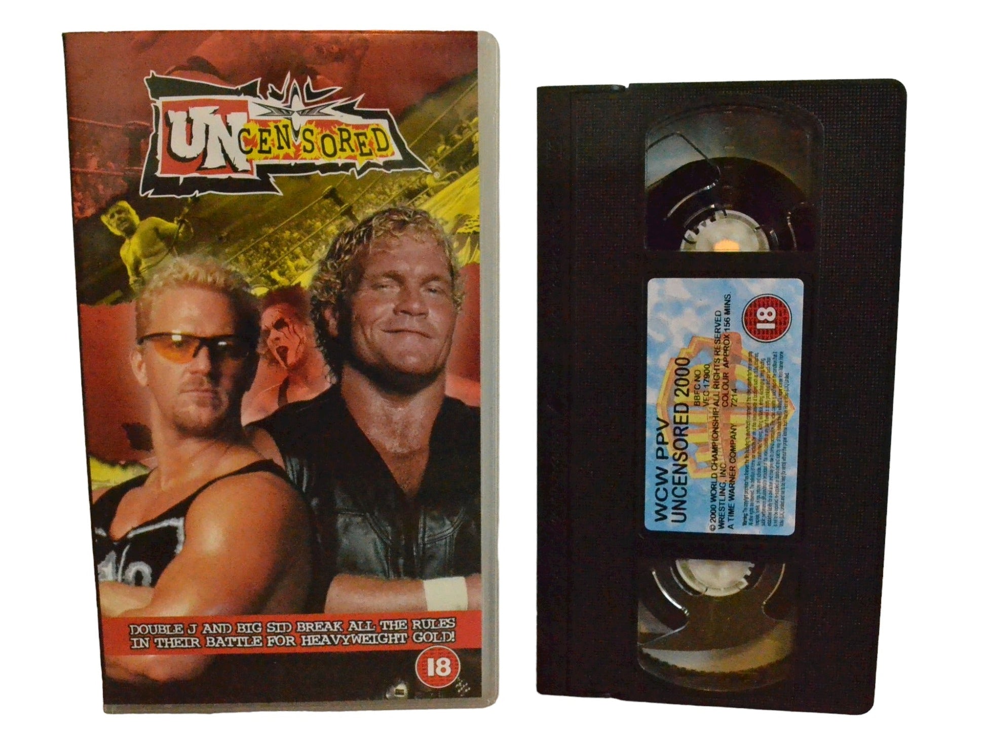 WWF: Uncensored 2000 - Bam Bam Bigelow - World Wrestling Federation Home Video - Wrestling - PAL - VHS-