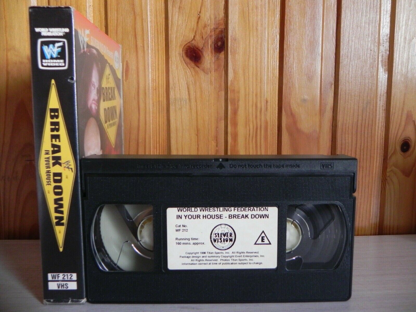 WWF Wrestling: Break Down In Your House - Edge VS Owen Hart - 160 Minutes - VHS-