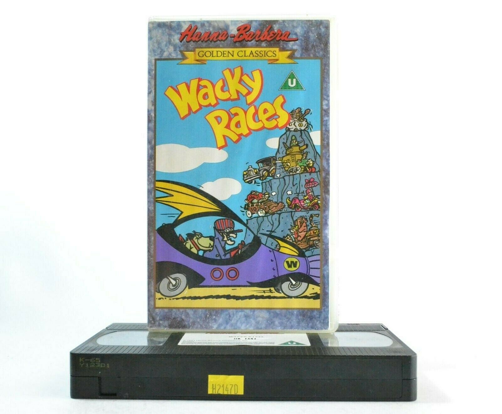 Wacky Races: Golden Classics - Dastardly And Muttley - Animated - Kids - Pal VHS-