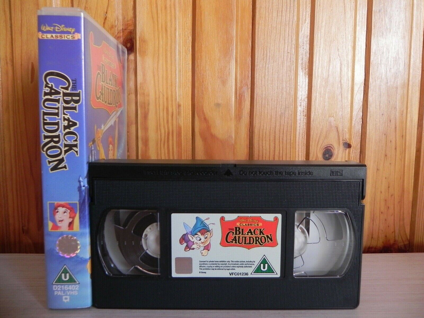 Walt Disney Classics - Black Cauldron - Not Often Seen Release Video - Pal VHS-