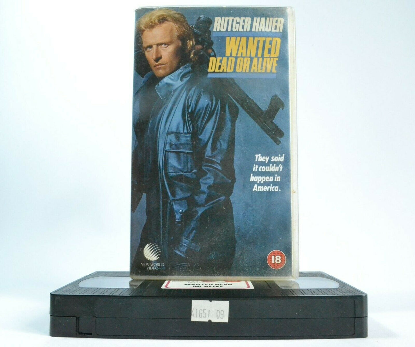 Wanted Dead Or Alive (1987) -<New World Video>- Action - Rutger Hauer - Pal VHS-