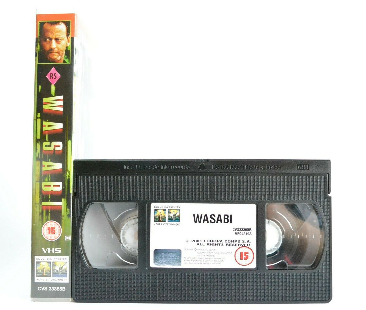 Wasabi (2001): French Action Comedy - Large Box - Jean Reno/Michel Muller - VHS-