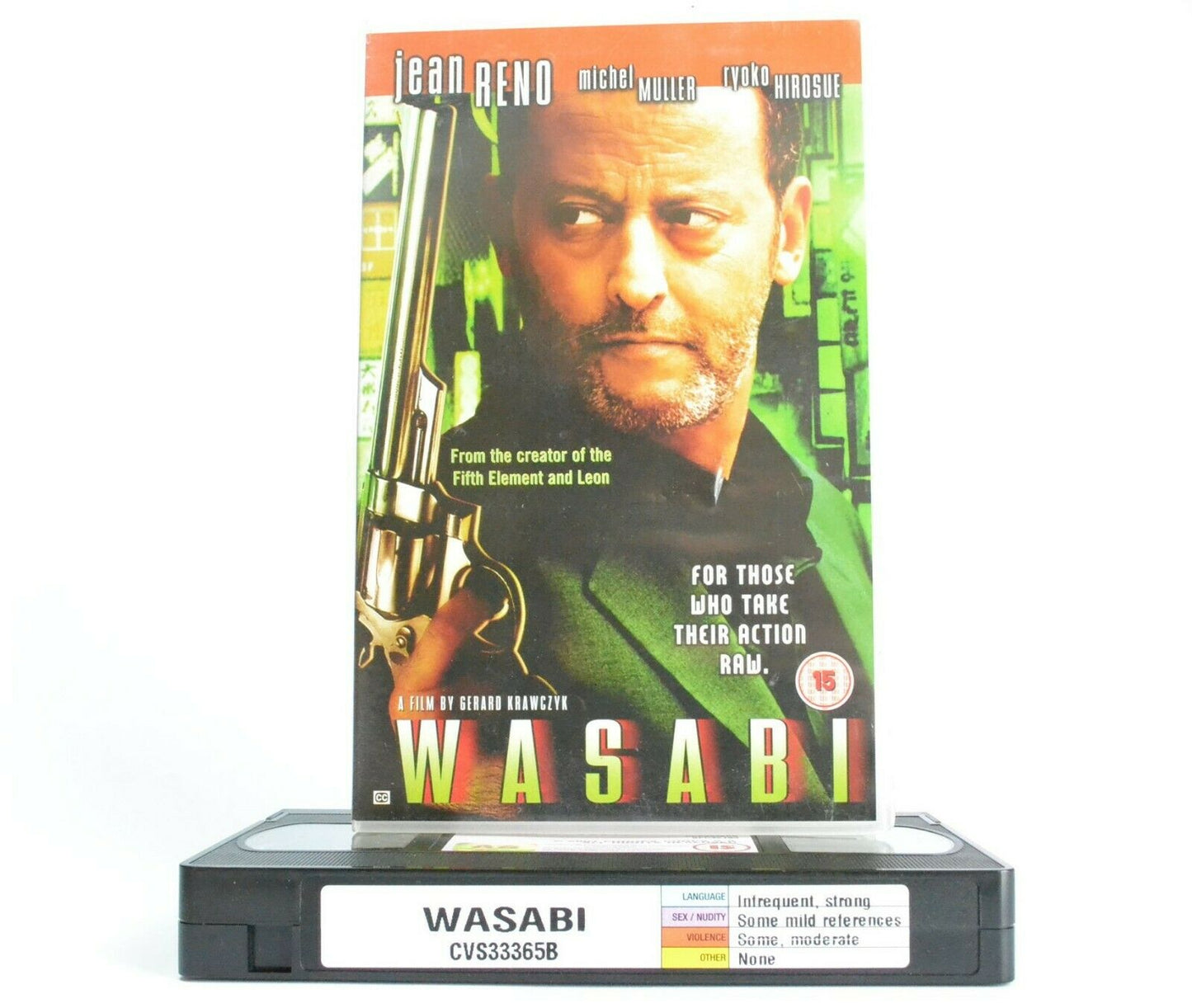 Wasabi (2001): French Action Comedy - Large Box - Jean Reno/Michel Muller - VHS-