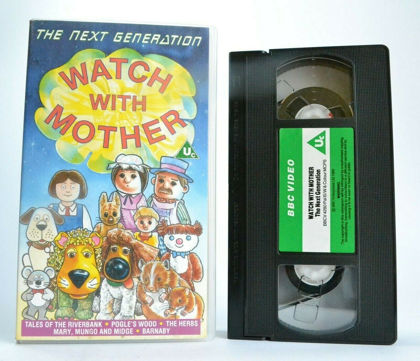 Watch With Mother: The Next Generation - BBC Children's Show - Educational - VHS-