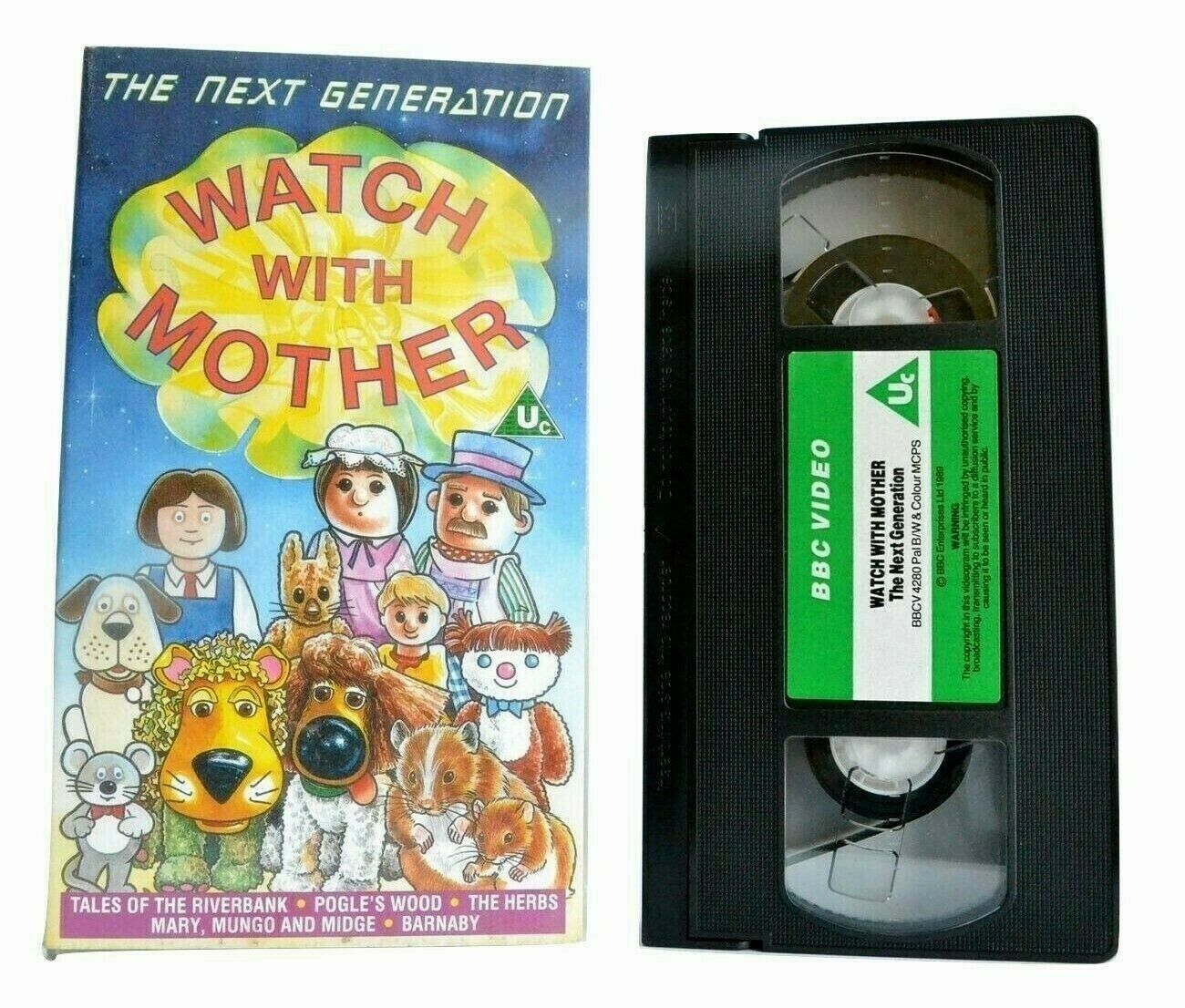 Watch With Mother: The Next Generation - BBC Children's Show - Educational - VHS-