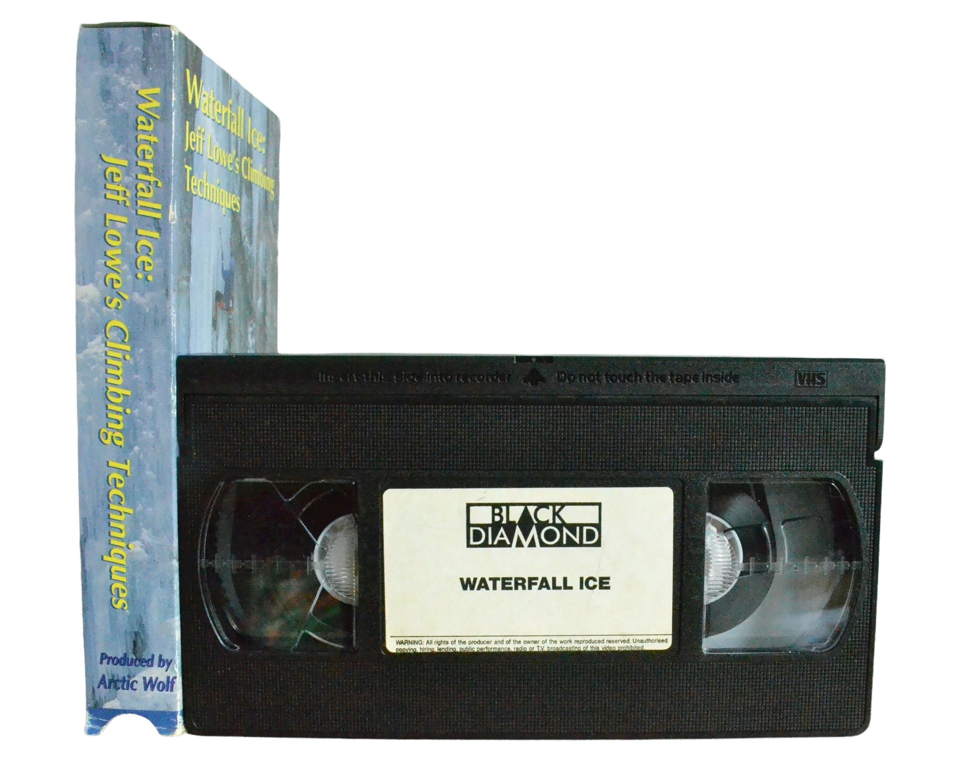 Waterfall Ice: Jeff Lowe's Climbing Techniques - Black Diamond - Vintage - Pal VHS-