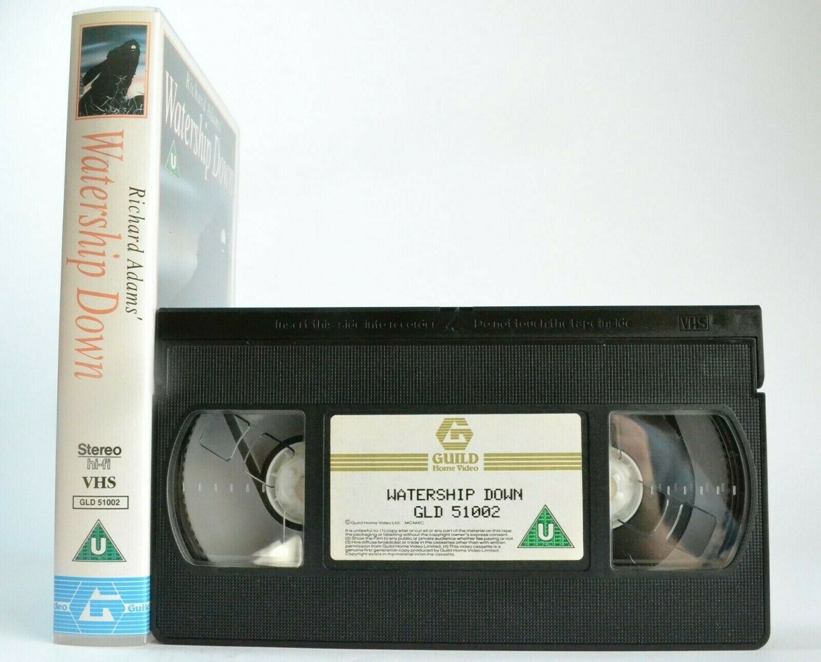 Watership Down (1978) -<Richard Adams>- Animated Adventure - Children's - VHS-