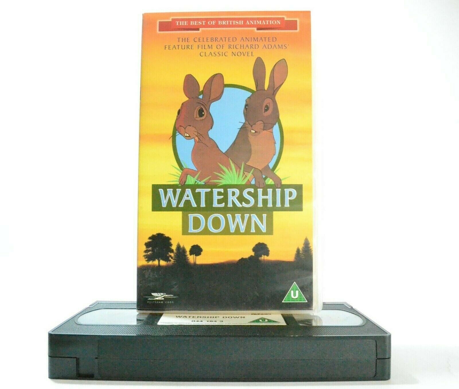 Watership Down: Based On R.Adams Novel - Classic Animation - Children's - VHS-