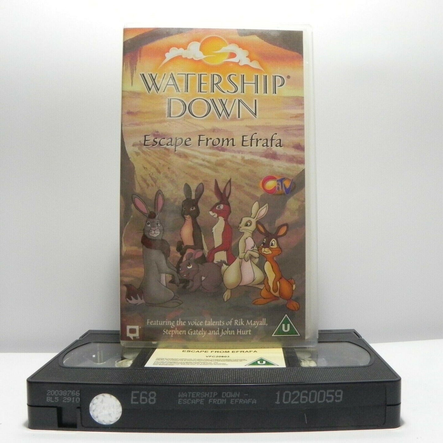 Watership Down: Escape From Efrafa - Classic Animation - Children's - Pal VHS-